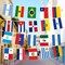 G128 Latin America 20 Countries Bunting Banner | Flag 12 x 18 Inch, Full String 30 Feet | Printed 150D Polyester, Decorations For Bar, School, Festival Events Celebration